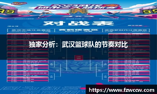 独家分析：武汉篮球队的节奏对比