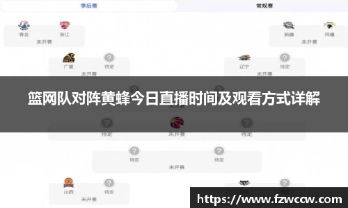 篮网队对阵黄蜂今日直播时间及观看方式详解